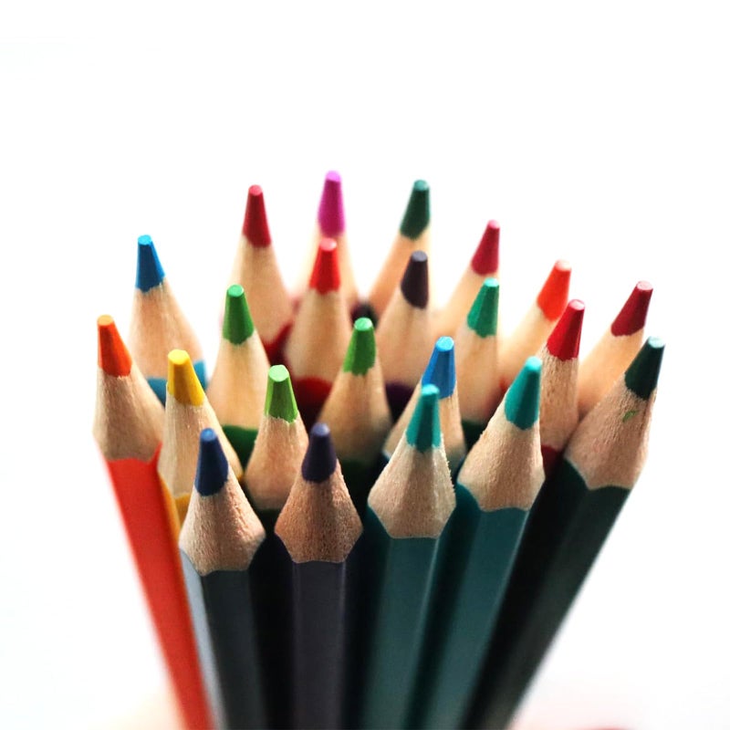 SKKSTATIONERY 50Pcs Colored Pencils,50 Vibrant Colors, Drawing Pencils for Sketch, Arts, Coloring Books, Back to school Christmas Gifts - Image 5